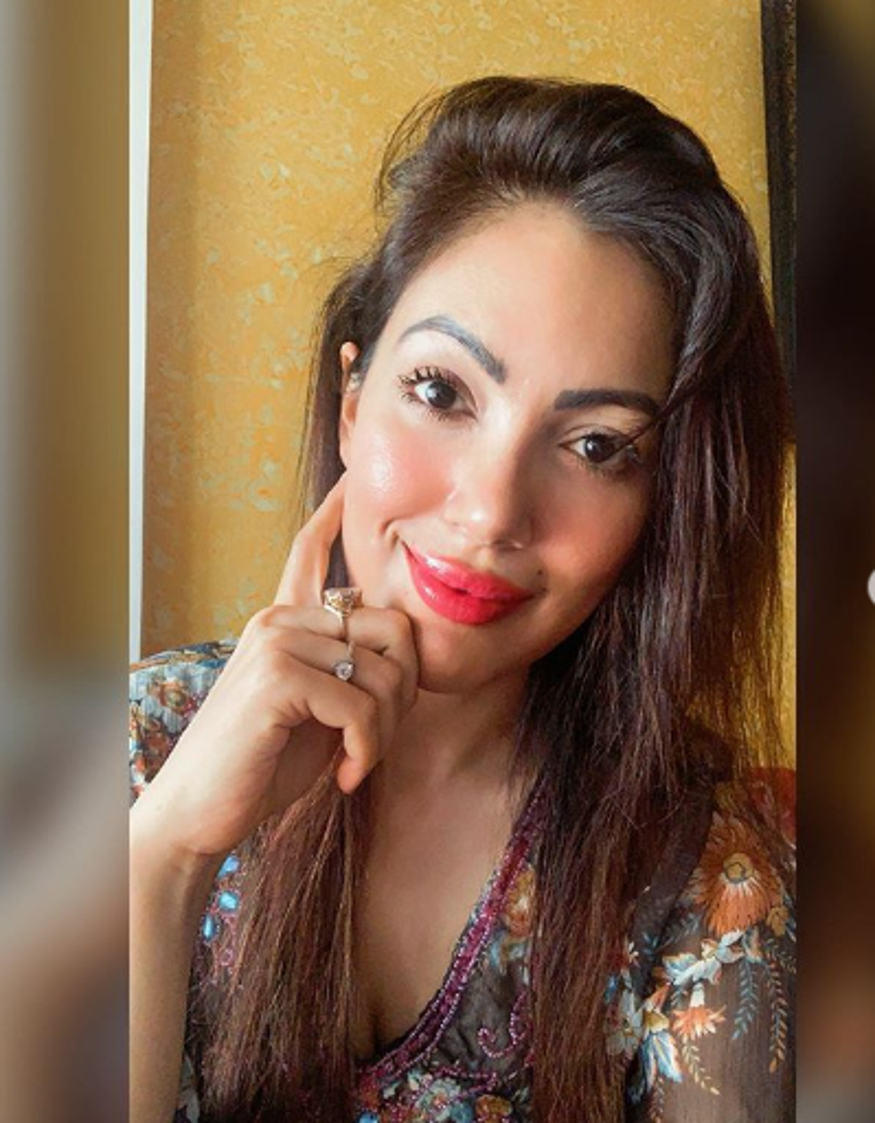  ٹی وی اداکارہ منمن دتہ ( Munmun Dutta ) ۔ تصویر : انسٹاگرام ۔