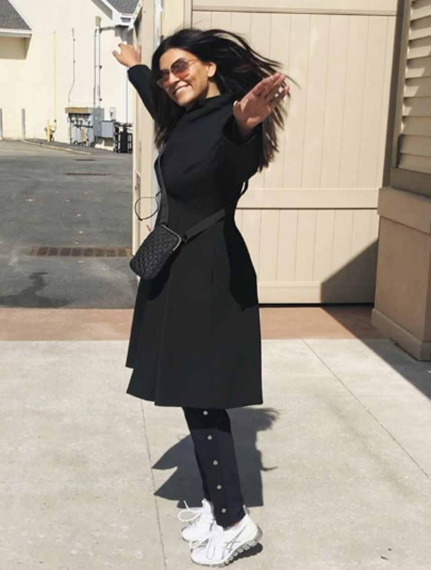  بالی ووڈ اداکارہ سشمتا سین ( Sushmita Sen ) ۔ تصویر انسٹاگرام ۔