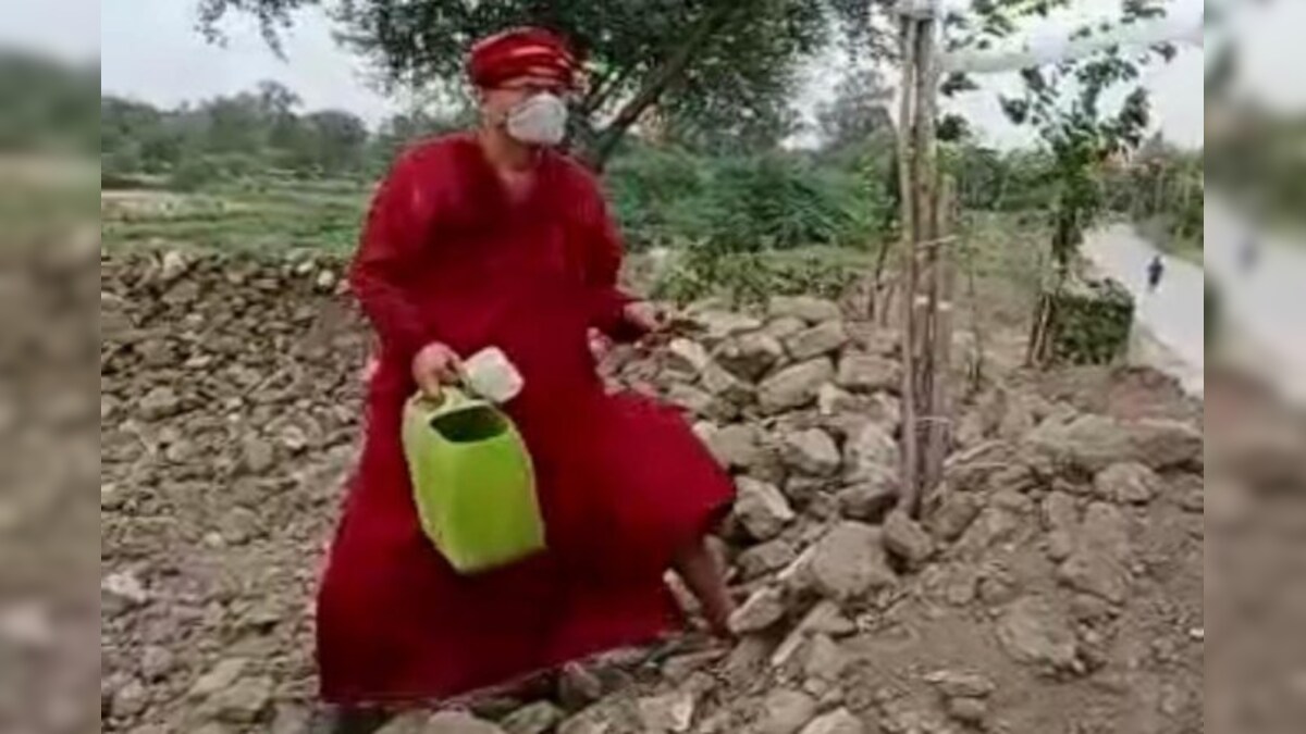بشر سے شجر تک ، منیش بابا کی خدمتِ خلق ، منیش بابا سے پیار کرتے ہیں پیڑ ...
