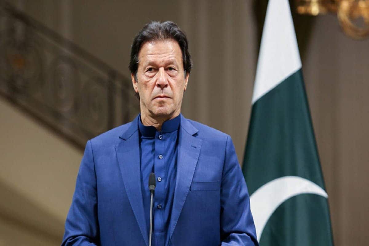 پاکستانی وزیر اعظم عمران خان کی فائل فوٹو ۔