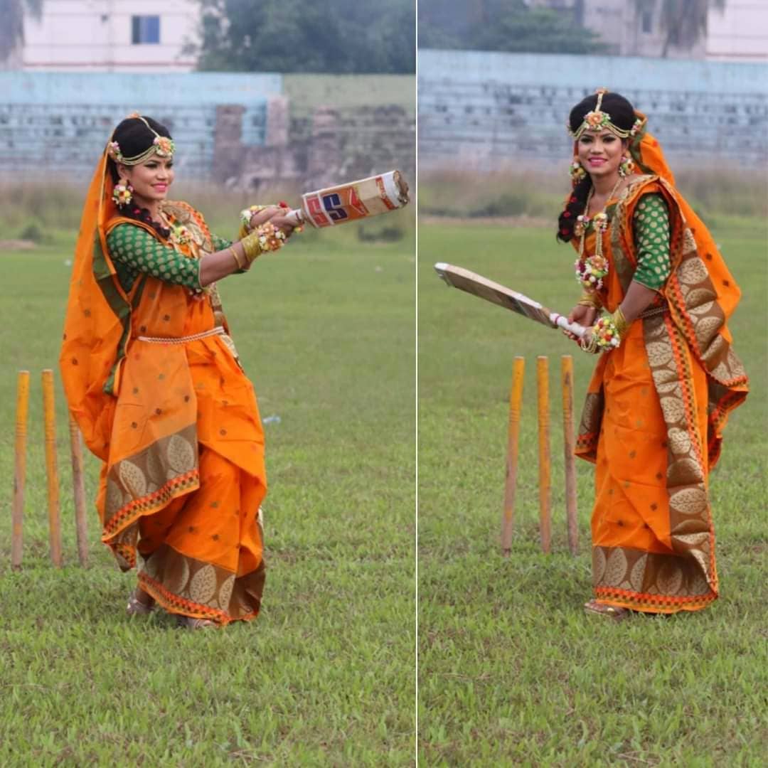 بنگلہ دیش کی انٹرنیشنل کرکٹر (Bangladeshi Cricketer) سنجیدہ اسلام (Sanjida Islam) حال ہی میں شادی کے بندھن میں بندھی ہیں۔ 24 سال کی سنجیدہ اسلام نے رنگ پور کے فرسٹ کلاس کرکٹر میم مصدق ( Mim Mosaddeak) کے ساتھ شادی کی ہے۔ (تصویر: انسٹاگرام) ۔ بنگلہ دیش کی انٹرنیشنل کرکٹر (Bangladeshi Cricketer) سنجیدہ اسلام (Sanjida Islam) حال ہی میں شادی کے بندھن میں بندھی ہیں۔ 24 سال کی سنجیدہ اسلام نے رنگ پور کے فرسٹ کلاس کرکٹر میم مصدق ( Mim Mosaddeak) کے ساتھ شادی کی ہے۔ (تصویر: انسٹاگرام) ۔