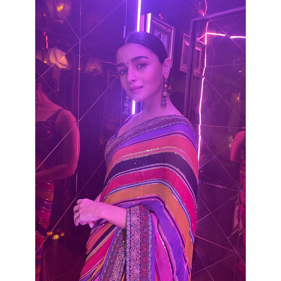  بالی ووڈ اداکارہ عالیہ بھٹ ۔ (Phooto:Instagram/@aliaabhatt)