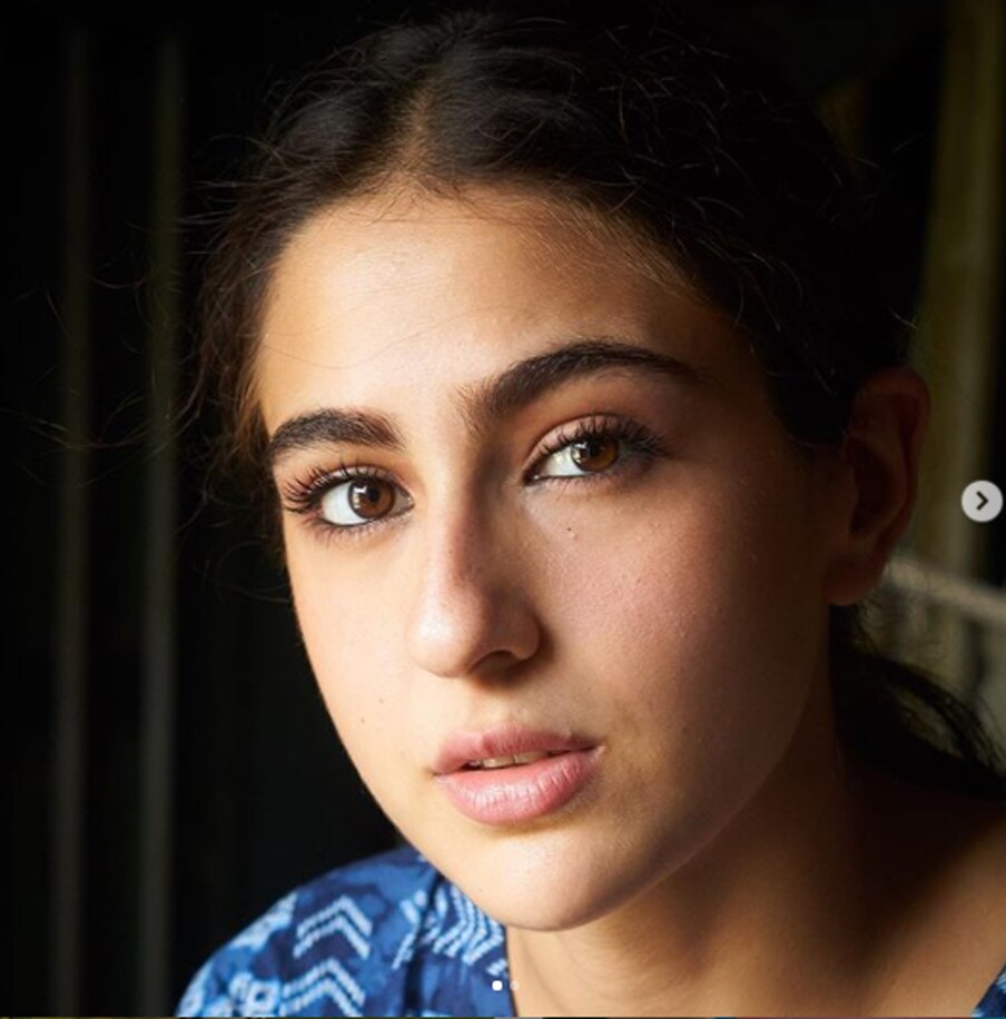  بالی ووڈ اداکارہ سارا علی خان ، تصویر : @saraalikhan95/Instagram