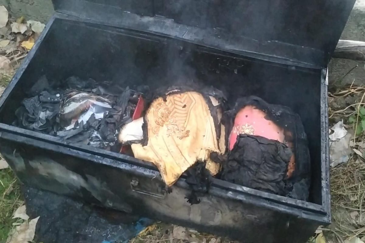 سارا سامان جل کر خاکستر ہوگیا ۔