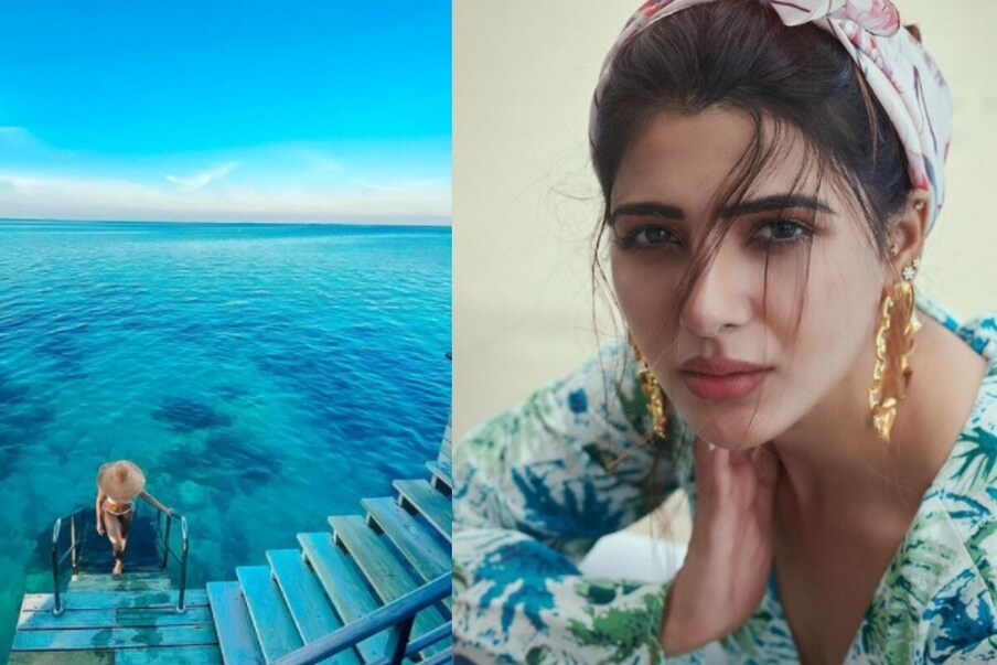 جنوبی ہند کی اداکارہ سامنتھا اکنینی ان دنوں مالدیپ میں اپنی چھٹیاں گزار رہی ہیں۔ وہ مالدیپ سے اپنی تصویریں اور ویڈیوز شئیر کر کے اپنے مداحوں کے ساتھ جڑی ہوئی ہیں۔ مالدیپ سے جڑا ان کا اسٹائل سوشل میڈیا پر جم کر سرخیاں بٹور رہا ہے۔ Photo Credit-@samantharuthprabhuoffl/Instagram