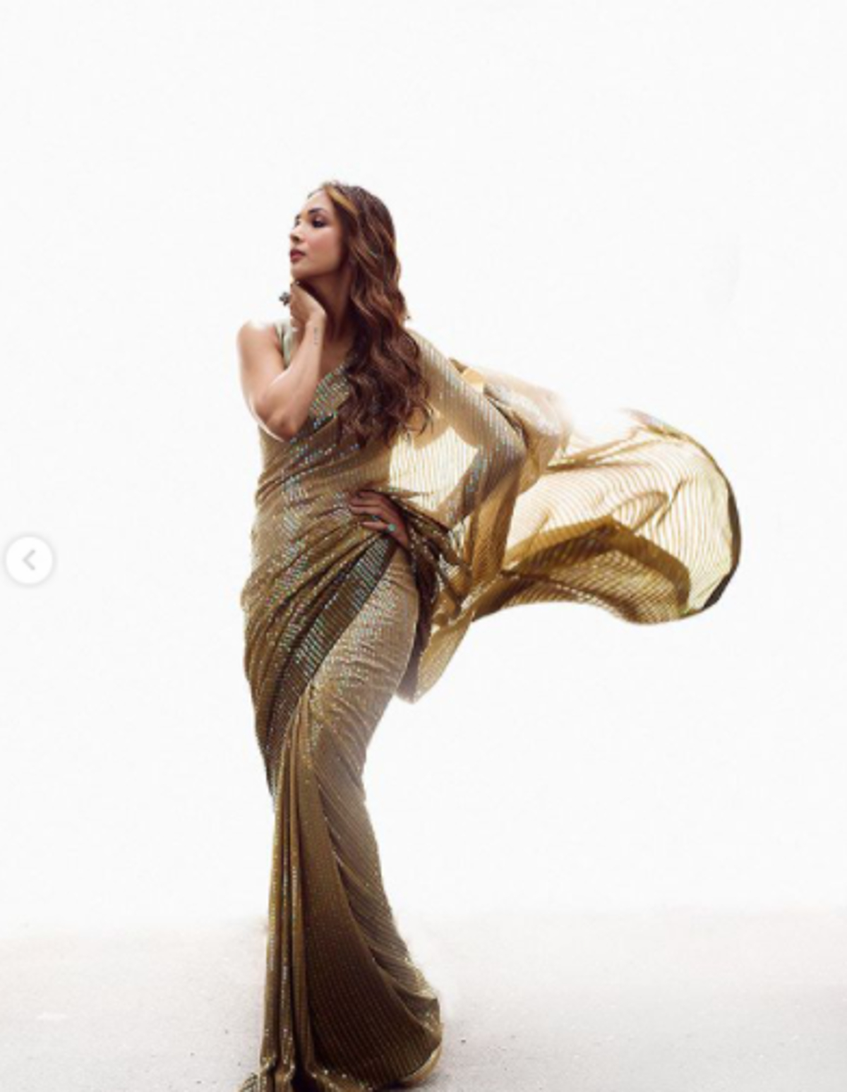  بالی ووڈ اداکارہ ملائیکہ اروڑہ ۔ (Photo:@malaikaaroraofficial/Instagram)