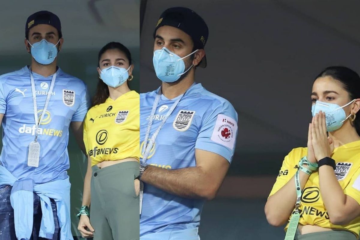 ممبئی سٹی FC کے آفیشیل انسٹاگرام ہینڈل نے عالیہ اور رنبیر کی تصویر کو سوشل میڈیا پر پوسٹ کیا تھا۔ ممبئی سٹی ایف سی نے پوسٹ میں لکھا، TheIslanders کیلئے ایک خاص موجودگی ممبئی سے پورا سفر کرکے۔ ممبئی سٹی FC کے آفیشیل انسٹاگرام ہینڈل نے عالیہ اور رنبیر کی تصویر کو سوشل میڈیا پر پوسٹ کیا تھا۔ ممبئی سٹی ایف سی نے پوسٹ میں لکھا، TheIslanders کیلئے ایک خاص موجودگی ممبئی سے پورا سفر کرکے۔