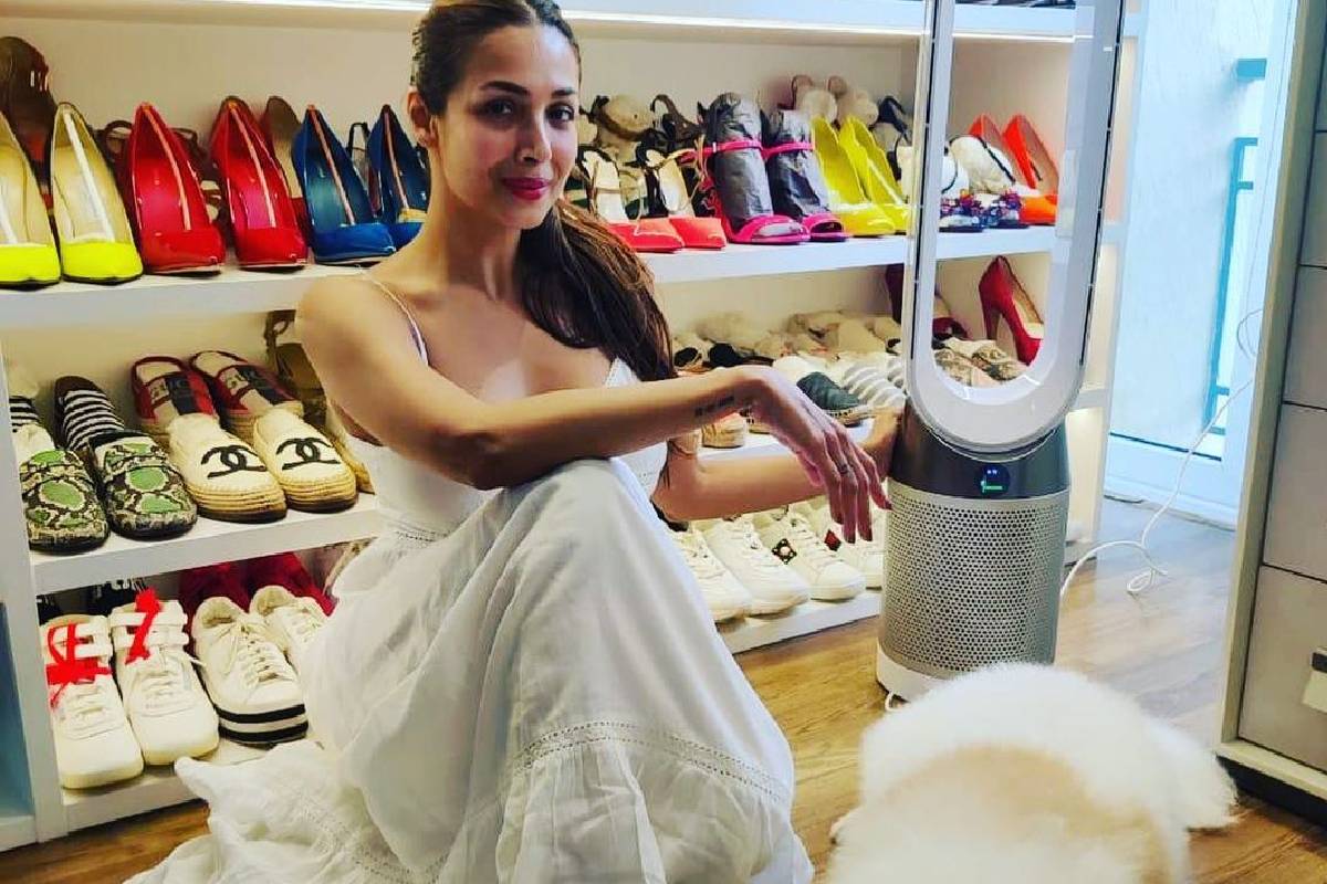  بالی ووڈ اداکارہ ملائیکہ اروڑہ ۔ (Photo:@malaikaaroraofficial/Instagram)