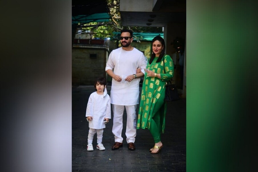  کچھ دن پہلئ کرسمسکے موقع پر کپور فیملی کی کرسمس پارٹی میں کرینہ اپنے شوہر اور بیٹے کے ساتھ نظر آئیں تھیں۔