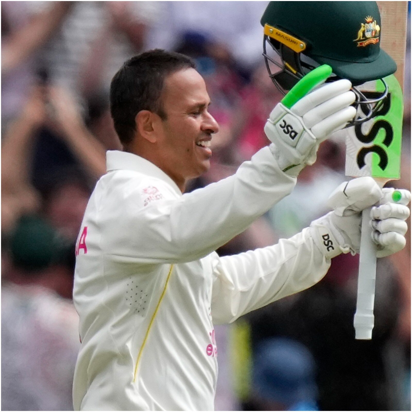 عثمان خواجہ (Usman Khawaja) نے پہلی اننگ میں 137 رن بنائے، جس کے بعد دوسری اننگ میں وہ 101 رن بناکر ناٹ آوٹ لوٹے۔