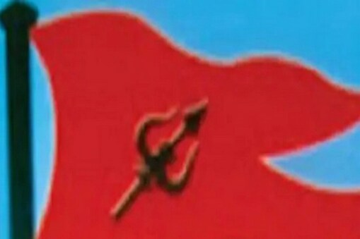 پاکستان ہندو پارٹی کا زعفرانی پرچم۔ 
