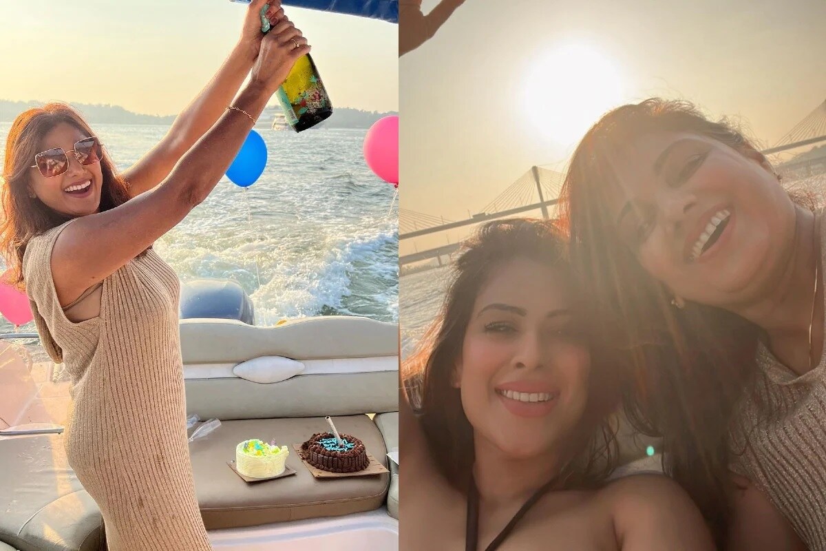 نیا شرما اور ان کی ماں کا گلیمرس انداز دیکھنے کے لائق ہے۔ (تصویر کریڈٹ: niasharma90/instagra)