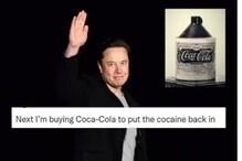 Elon Musk: اب ایلن مسک کوکا۔کولا خریدنا چاہتا ہیں، ٹوئٹر پرصارفین نےیوں ظاہرکیاردعمل