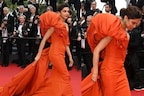 Cannes Film Festival کے ریڈ کارپٹ پر لڑ کھڑا گئیں اداکارہ دیپکا پاڈوکون، ڈریس بنی وجہ