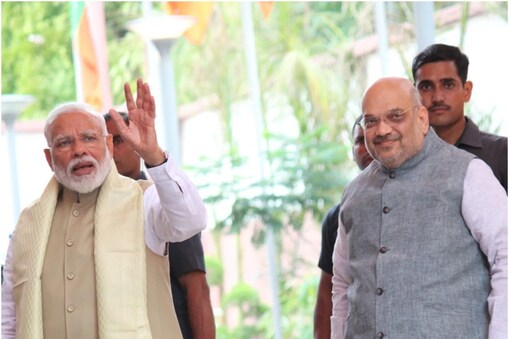 وزیر اعظم نریندر مودی اور امت شاہ ۔ (Shutterstock)