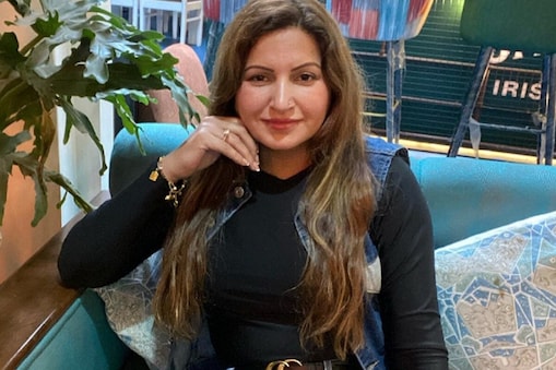 بی جے پی لیڈر اور ٹک ٹاک اسٹار سونالی پھوگاٹ.