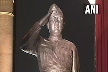 وزیر اعظم نریندر مود نے نیتاجی سبھاش چندر بوس کے مجسمے کی نقاب کشائی
