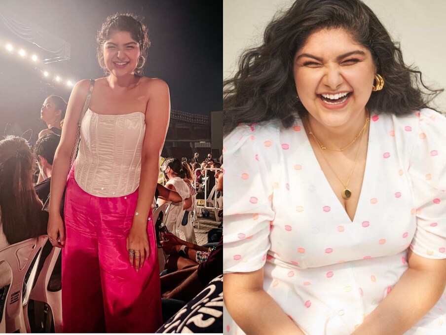  Anshula Kapoor Weight Loss: ارجن کپور کی بہن اور بونی کپور کی بیٹی انشولا کپور کا نام ان دنوں مبینہ طور پر اسکرین رائٹر روہن ٹھاکر کے ساتھ جوڑا جا رہا ہے۔ اگر میڈیا رپورٹس کی مانیں تو وہ روہن کو ڈیٹ کر رہی ہیں۔ (تصویر بشکریہ انسٹاگرام @anshulakapoor)