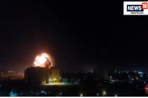 اسرائیل نے غزہ پٹی میں کئی مقامات پر کی بمباری ، مغربی کنارہ میں بڑھی کشیدگی