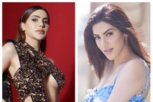 نکی تمبولی نے بلیو پرنٹیڈ ڈریس میں ڈھایا قہر، کرایا ایسا فوٹوشوٹ، دیکھتے ہی رہ گئے فینس!