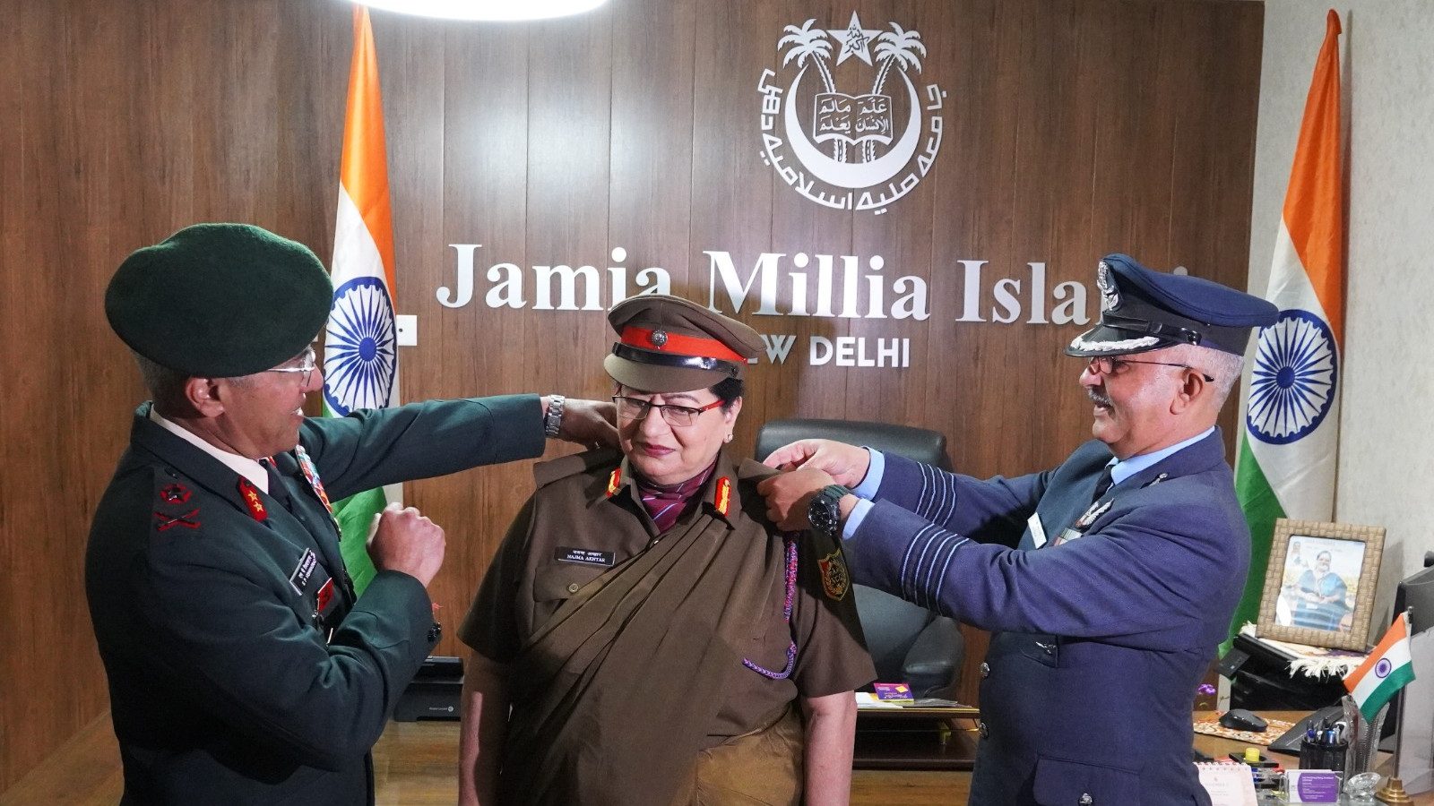 Official Ceremony to confer Honorary Rank of Colonel Commandant NCC on