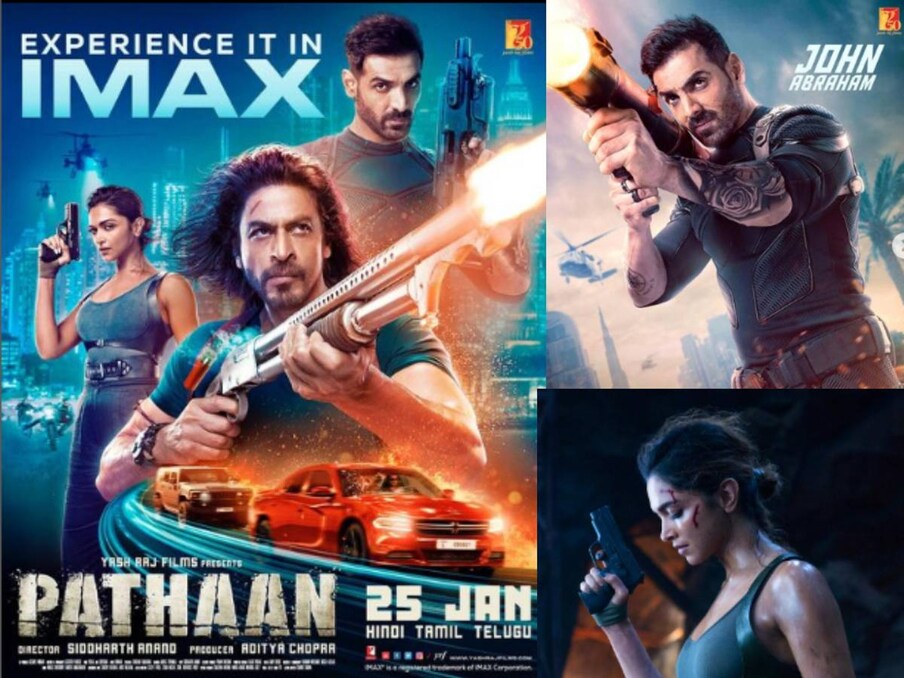  ممبئی : بالی ووڈ سپر اسٹار شاہ رخ خان کی فلم 'پٹھان' کو ریلیز ہوئے سات دن ہوچکے ہیں۔ باکس آفس پر فلم پٹھان کا جلوہ ابھی تک برقرار ہے۔ فلم نے 25 جنوری کو ریلیز ہونے کے بعد سے صرف ایک ہفتے میں دنیا بھر میں 634 کروڑ روپے کما لیے ہیں۔ 'پٹھان' نے اپنے ساتویں دن ہندوستان میں 23 کروڑ روپے کی کمائی درج کی ہے ۔ ہندی میں 22 کروڑ روپے اور سبھی ڈب شدہ ورژنز میں 1 کروڑ روپے کا کلیکشن ہے ۔ وہیں ساتویں دن اوورسیز گراس 15 کروڑ روپے ہے۔ تصویر : Instagram@iamsrk