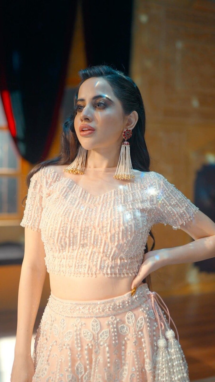Actress alias Javed.  Photo: Instagram @urf7i