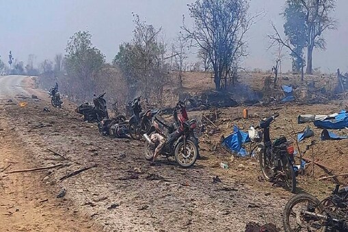میانمار کی فوج نے شہریوں کی بھیڑ پر برسائے بم، درجنوں امواتیں، یو این نے کی مذمت