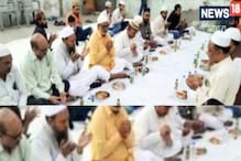 محبت کے شہر آگرہ میں پیش کی گئی ہم آہنگی کی مثال، رمضان میں ہندو مسلم ساتھ میں کرتے افطار