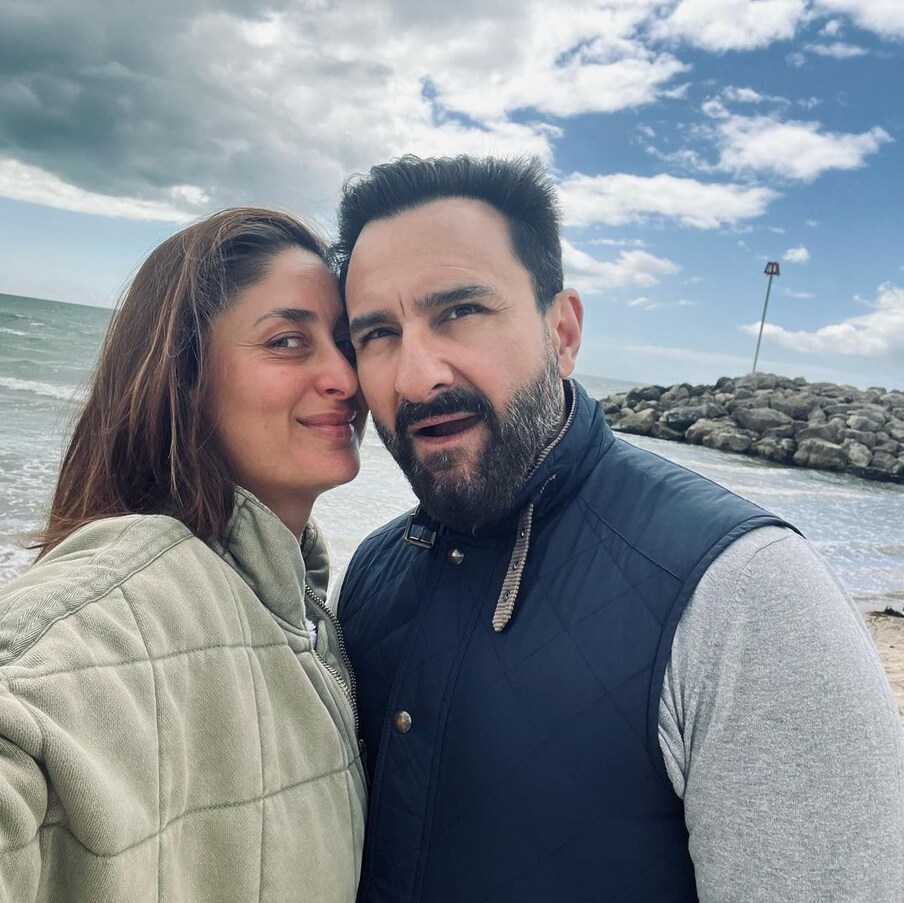  سیف علی خان اور کرینہ کپور ۔ (Photo: @kareenakapoorkhan/Instagram)