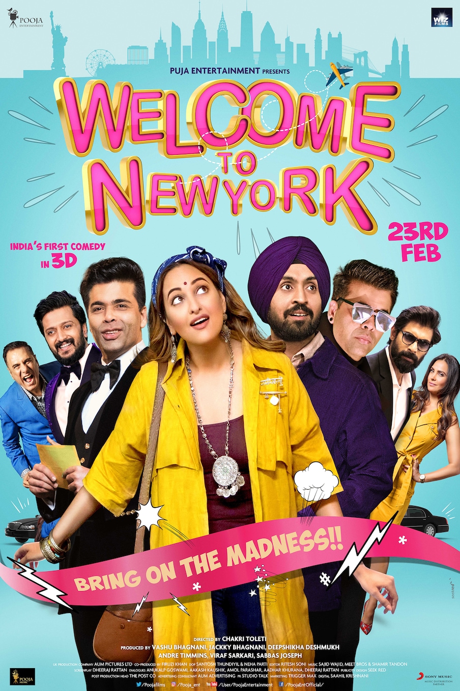  ویلکم ٹو نیویارک: (Welcome To New York) سال 2018 میں آنے والی لارا دتہ کی اس فلم کو بھی ناظرین نے کچھ خاص پسند نہیں کیا اور یہ فلم بھی ریلیز ہوتے ہی باکس آفس پر تباہی ثابت ہوئی۔