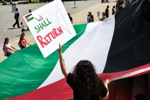 سیکڑوں فلسطینی نژاد امریکیوں نے واشنگٹن مونومنٹ پر منایا 75 واں یوم نکبہ، فلسطین کے......!