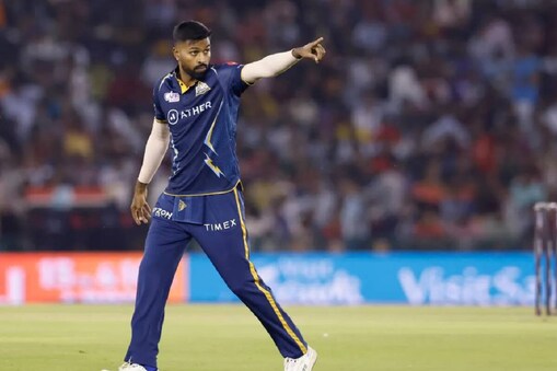 IPL 2023: گجرات نے لیا بدلہ، راجستھان کی گھر میں سب سے بڑی ہار، راشد ۔ نور کے بعد ہاردک کا قہر . (IPL Twitter)