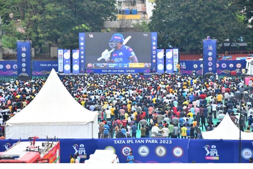 IPL 2023: آئی پی ایل فین پارکوں میں جمع ہوئے 60 ہزار شائقین، جیو سنیما نے کی لائیو اسٹریمنگ