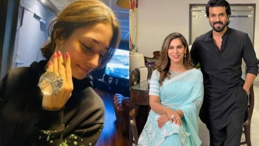 تصویر میں جو تمنا کے ہاتھ میں انگوٹھی نظر آرہی ہے، وہ دنیا کے پانچویں سب سے بڑے ہیرے کی انگوٹھی ہے، جس کی وہ مالک ہیں ۔ تمنا نے یہ ہیرے کی انگوٹھی خود نہیں خریدی تھی بلکہ اداکارہ کو یہ انگوٹھی ساوتھ کے ایک سپراسٹار کی بیوی نے دی تھی ۔