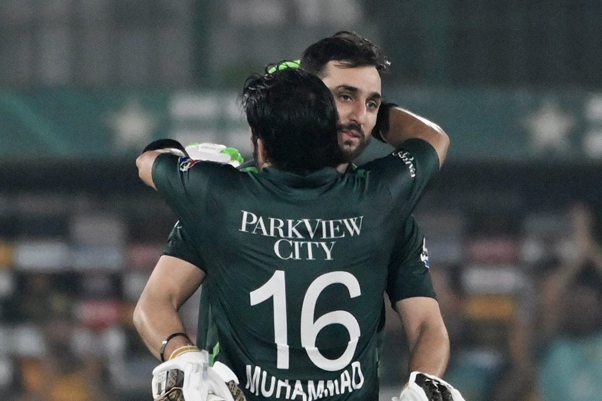 Pak vs sa pakistan record won 6 wicket 6 ball remaining mohammad rizwan ...