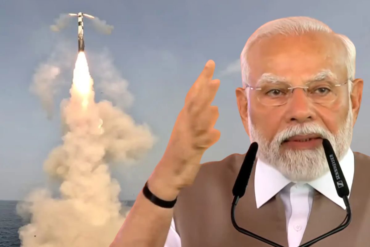 Kanpur pm modi reveals new brahmos missile address warn pakistan hwk ...