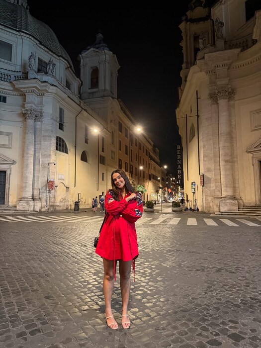 Neha Dhupia shared a series of stunning pictures from her Italy vacation diaries. (Image: Instagram)