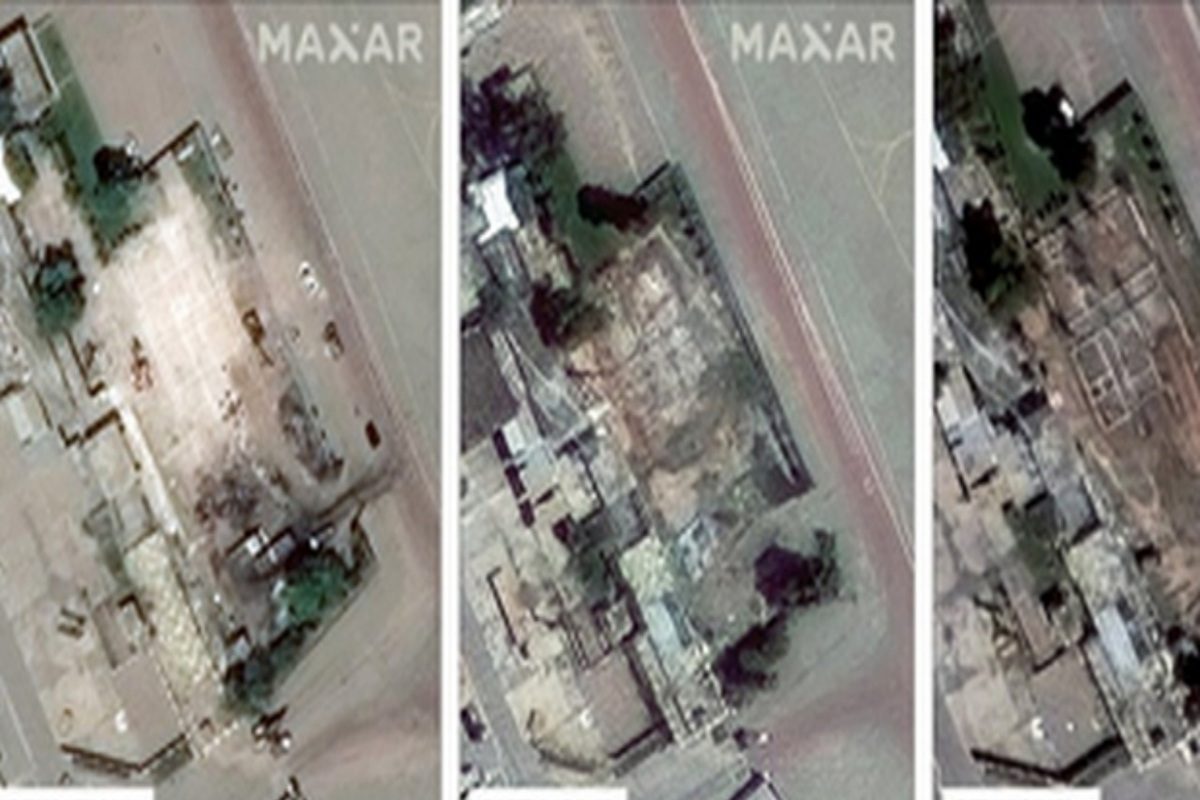 AsimMunir,Satellite Photos Reveal Reconstruction at Nur Khan air base ...