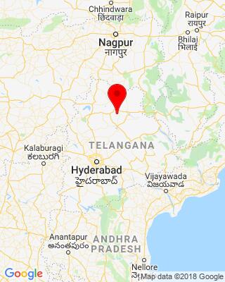 Hyderabad to dharmapuri telangana route map