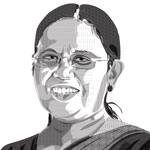 K K Shailaja Teacher