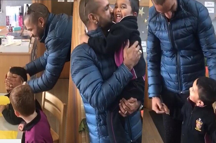 Shikar Dhawan's Child