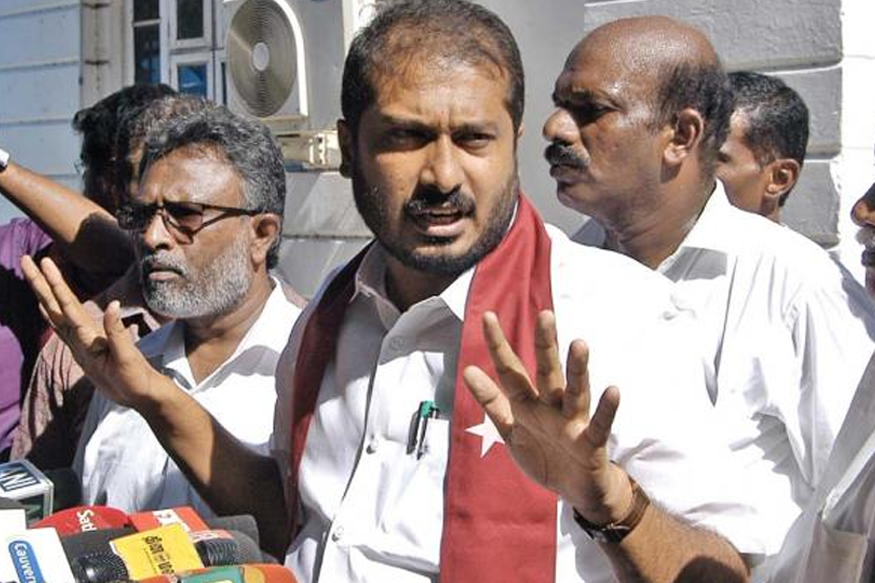 தமிமுன் அன்சாரி திமுகவுக்கு தீவிர பிரசாரம்