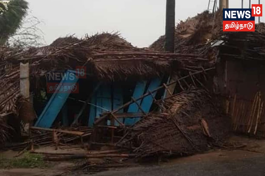 Cyclone Gaja | கஜா புயலால் முற்றிலும் உருக்குலைந்த கோடியக்கரை கிராமம்