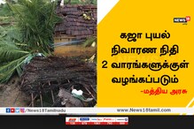கஜா புயல் நிவாரண நிதி 2 வாரங்களுக்குள் வழங்கப்படும்