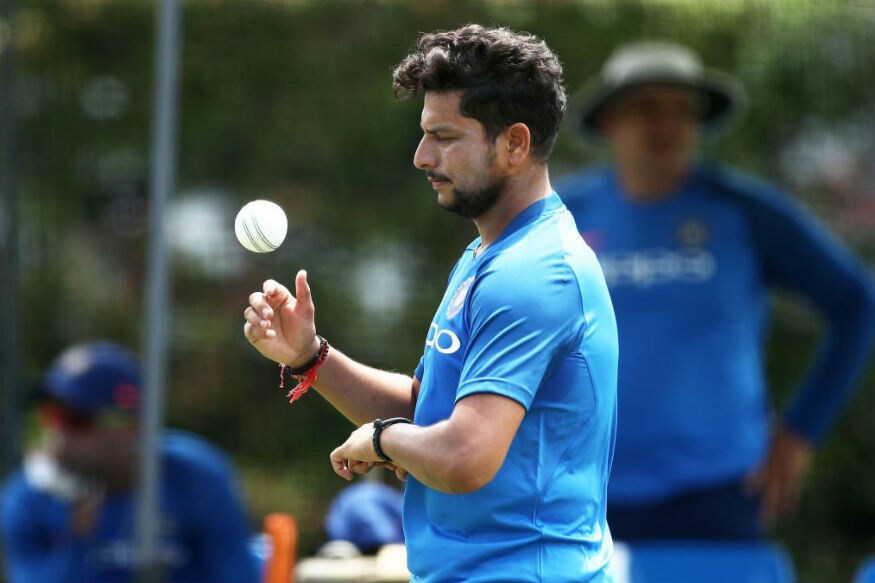 கடைசி டெஸ்டில் இந்தியா வெற்றி பெற உதவிய சுழற்பந்து வீச்சாளர் குல்தீப் யாதவ் பவுலிங் பயிற்சியில் ஈடுபட்டார். (BCCI) கடைசி டெஸ்டில் இந்தியா வெற்றி பெற உதவிய சுழற்பந்து வீச்சாளர் குல்தீப் யாதவ் பவுலிங் பயிற்சியில் ஈடுபட்டார். (BCCI)