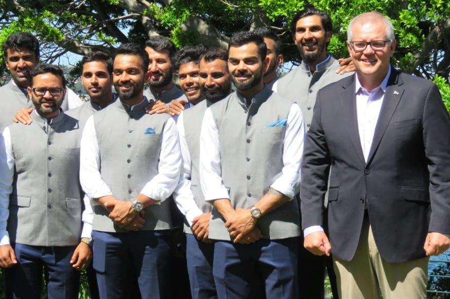 ஆஸ்திரேலிய பிரதமர், Indian Team