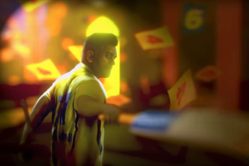 Dhoni CSK Motion Poster