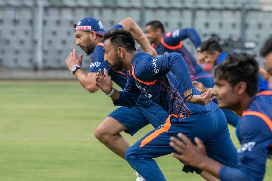 Mumbai Indians Practice