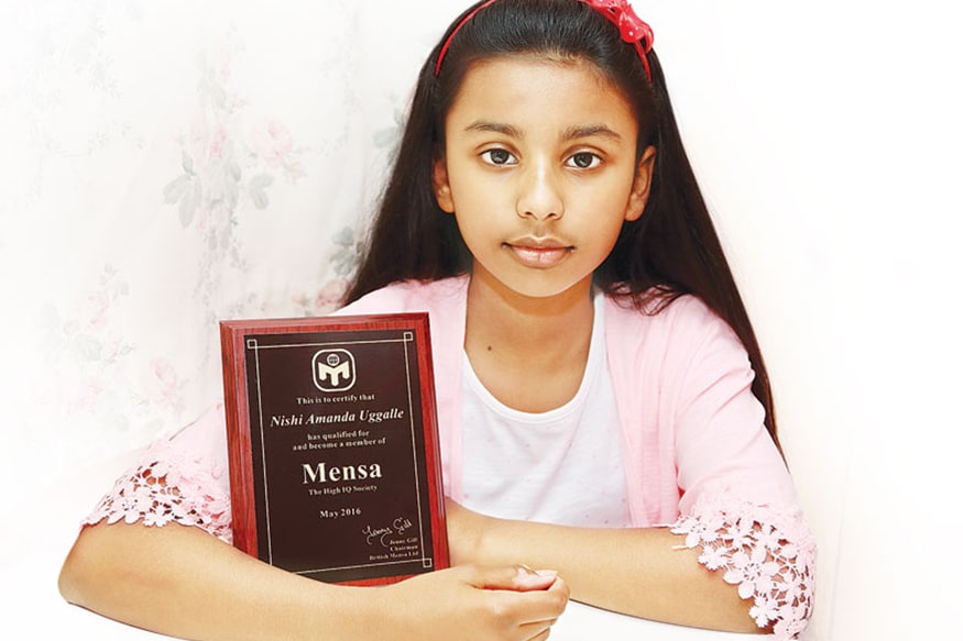 சேனல் 4-ல் ஒளிபரப்பாகும் சைல்டு ஜீனியஸ் ஷோவின் டைட்டில் வின்னரான நிஷி உகாலேவுக்கும் 162 IQ மதிப்பெண் இருப்பது அண்மையில் நடத்தப்பட்ட சோதனையில் தெரியவந்துள்ளது.<br />இலங்கையைச் சேர்ந்த நிஷி உகாலே, எண்களை நினைவு வைத்துக் கொள்வதில் மட்டுமல்லாமல், தனது அறிமுக உரையின் மூலம் உலகில் பலரின் மனங்களை வென்றுள்ளார். சேனல் 4-ல் ஒளிபரப்பாகும் சைல்டு ஜீனியஸ் ஷோவின் டைட்டில் வின்னரான நிஷி உகாலேவுக்கும் 162 IQ மதிப்பெண் இருப்பது அண்மையில் நடத்தப்பட்ட சோதனையில் தெரியவந்துள்ளது.<br />இலங்கையைச் சேர்ந்த நிஷி உகாலே, எண்களை நினைவு வைத்துக் கொள்வதில் மட்டுமல்லாமல், தனது அறிமுக உரையின் மூலம் உலகில் பலரின் மனங்களை வென்றுள்ளார்.